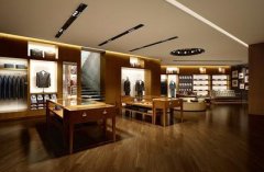 男裝展柜 木制烤漆男裝展示柜 五金鐵藝男裝展示架設(shè)計(jì)